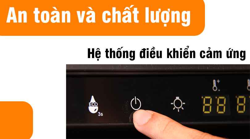 Tủ rượu vang Malloca an toàn và chất lượng